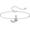 image:imageMothers Day Gifts Initial Bracelets for Women AZ Letter Bracelet Dainty Adjustable Charm Bracelet Personalized Charm Alphabet Jewelry Gifts for Mom Girlfriend Wife Birthday Christmas Valentines Day AnniversaryJ