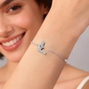 image:imageMothers Day Gifts Initial Bracelets for Women AZ Letter Bracelet Dainty Adjustable Charm Bracelet Personalized Charm Alphabet Jewelry Gifts for Mom Girlfriend Wife Birthday Christmas Valentines Day AnniversaryL