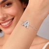 image:imageMothers Day Gifts Initial Bracelets for Women AZ Letter Bracelet Dainty Adjustable Charm Bracelet Personalized Charm Alphabet Jewelry Gifts for Mom Girlfriend Wife Birthday Christmas Valentines Day AnniversaryA