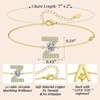 image:imageMothers Day Gifts Initial Bracelets for Women AZ Letter Bracelet Dainty Adjustable Charm Bracelet Personalized Charm Alphabet Jewelry Gifts for Mom Girlfriend Wife Birthday Christmas Valentines Day AnniversaryZ