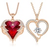 image:imageCDE Angel Wings Necklaces  Initial Necklaces for Women Jewelry Gifts for Wife Mom Girlfriend Lady Her