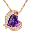 Rose Gold-02-February.Amethyst Purple