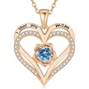 I Love You Mom-03-March-Aquamarine Light Blue