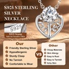 image:imageCDE S925 Silver Tree of Life Moissanite Necklace Gift for Women