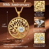 image:imageCDE Tree of Life 18K Gold Plated 20CT Moissanite Necklace for Women