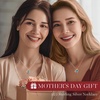 image:imageCDE Rose Heart Necklaces for Women 925 Sterling Silver Birthstone Pendant Necklace Mothers Day Gift Anniversary Birthday Jewelry Gift for Women Wife Mom Her